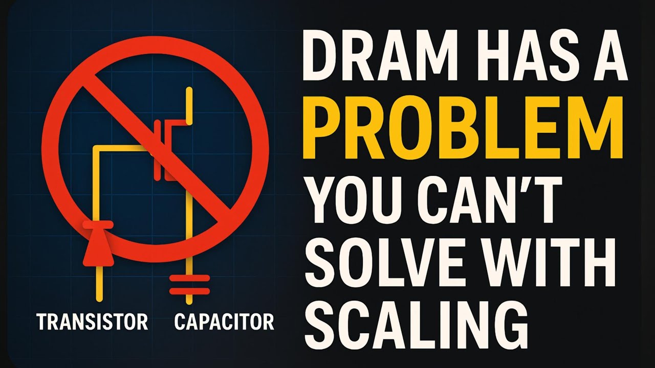 Przełomowe rozwiązanie największej wady pamięci DRAM
