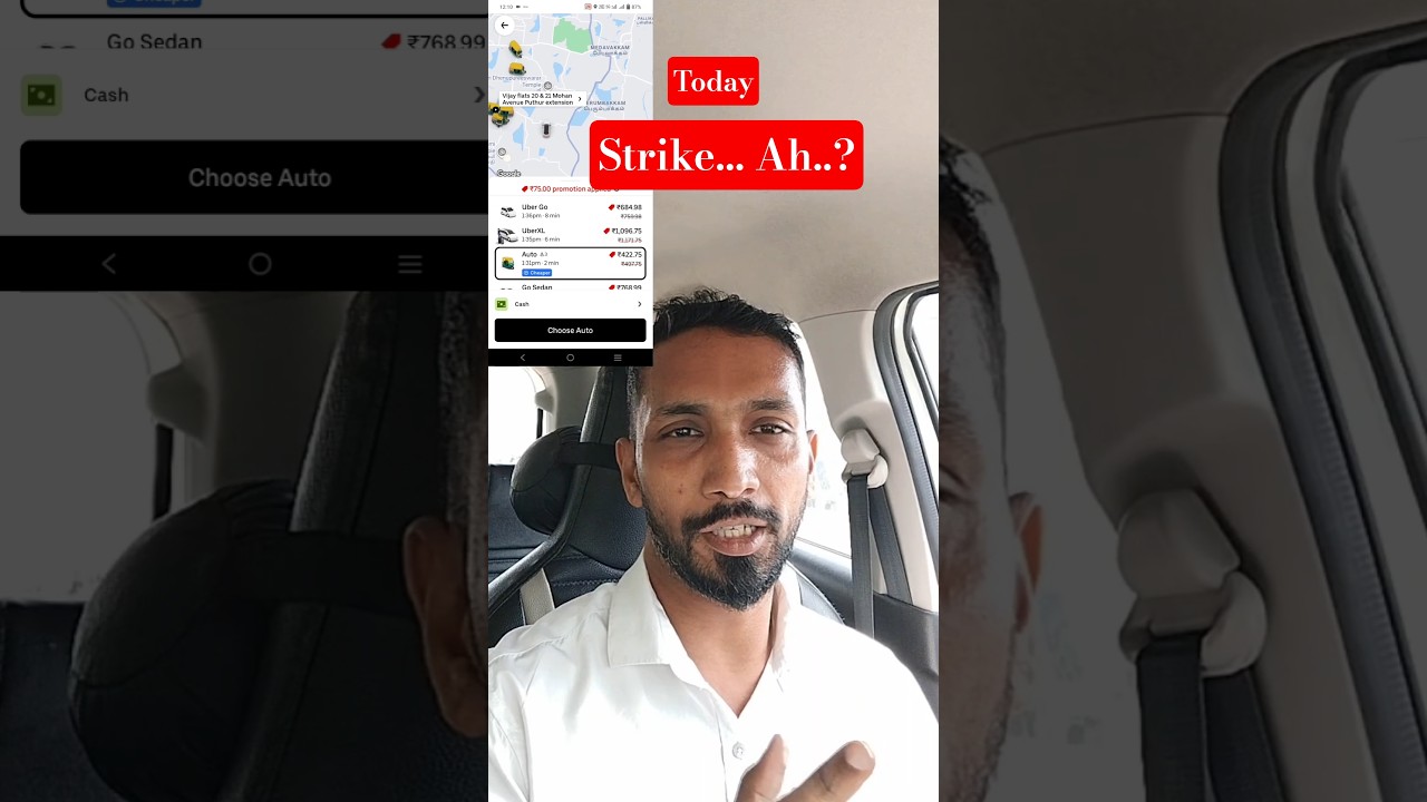 Taxi strike today..?    #taximanchennai #taxilife #chennai