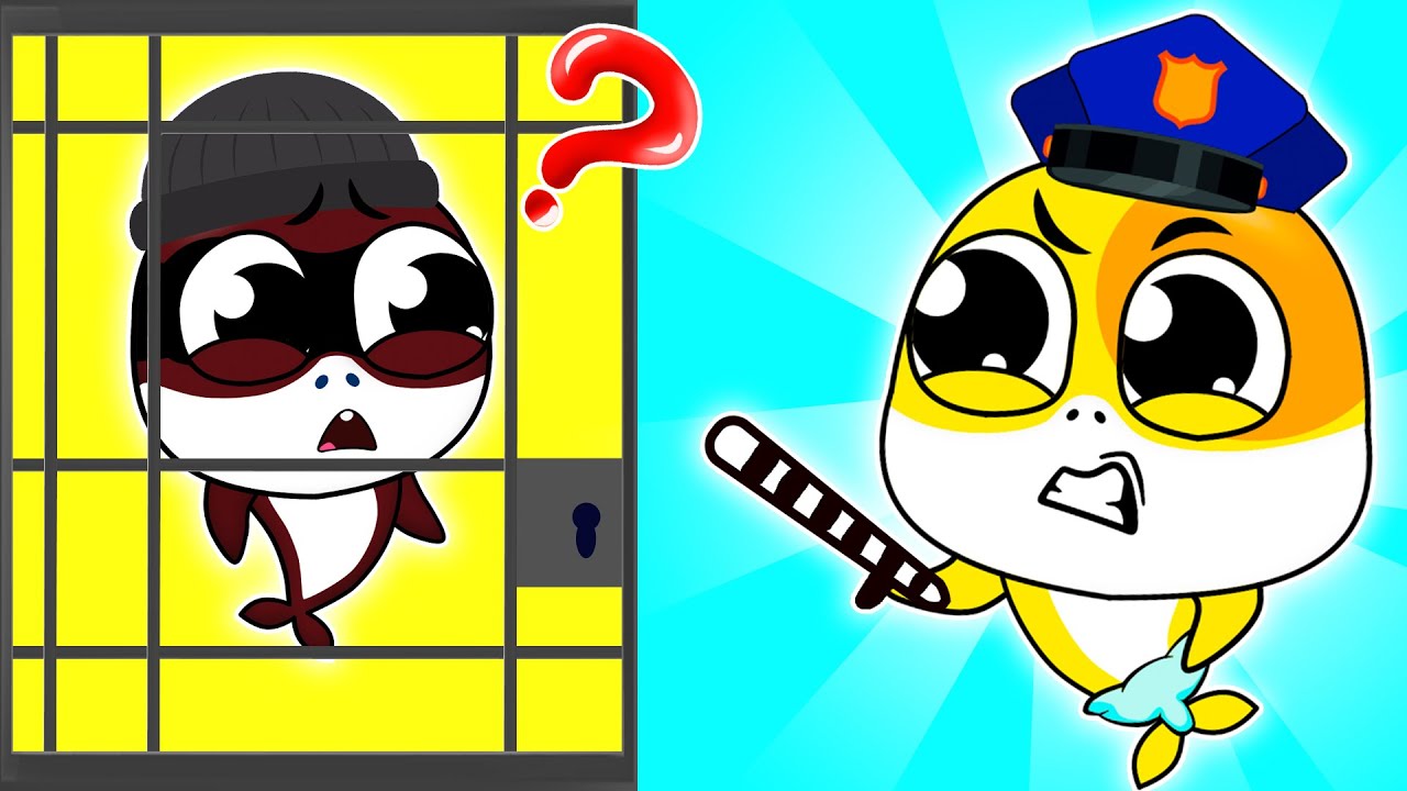 Police Officer Shark Song 👮🏻‍♂️| All Police Shark Compilation + More