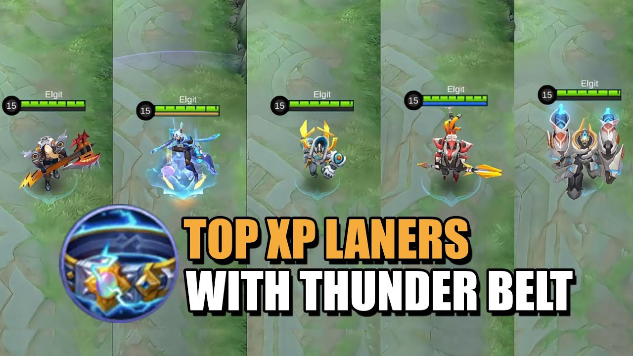 ТОП-5 игроков линии опыта, которые доминируют с Thunder Belt