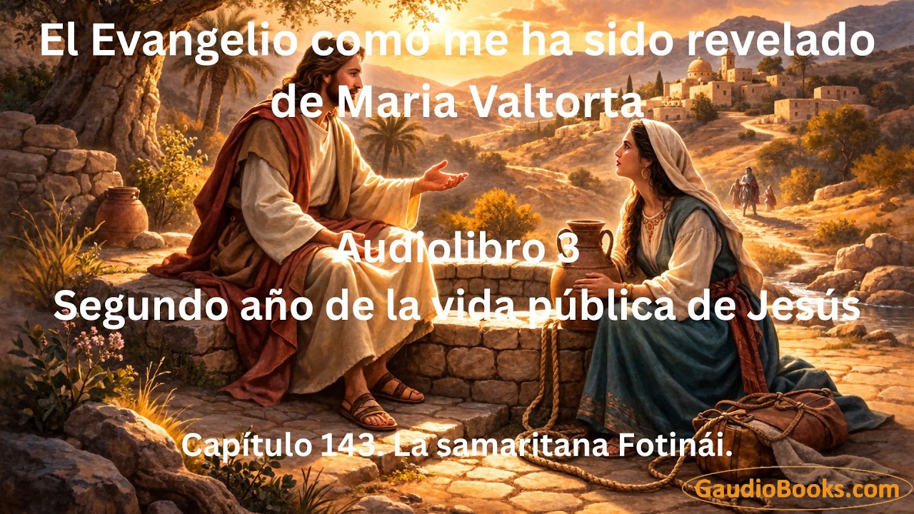 La samaritana Fotin&aacute;i - Cap&iacute;tulo 143 de Maria Valtorta - Gaudio Books