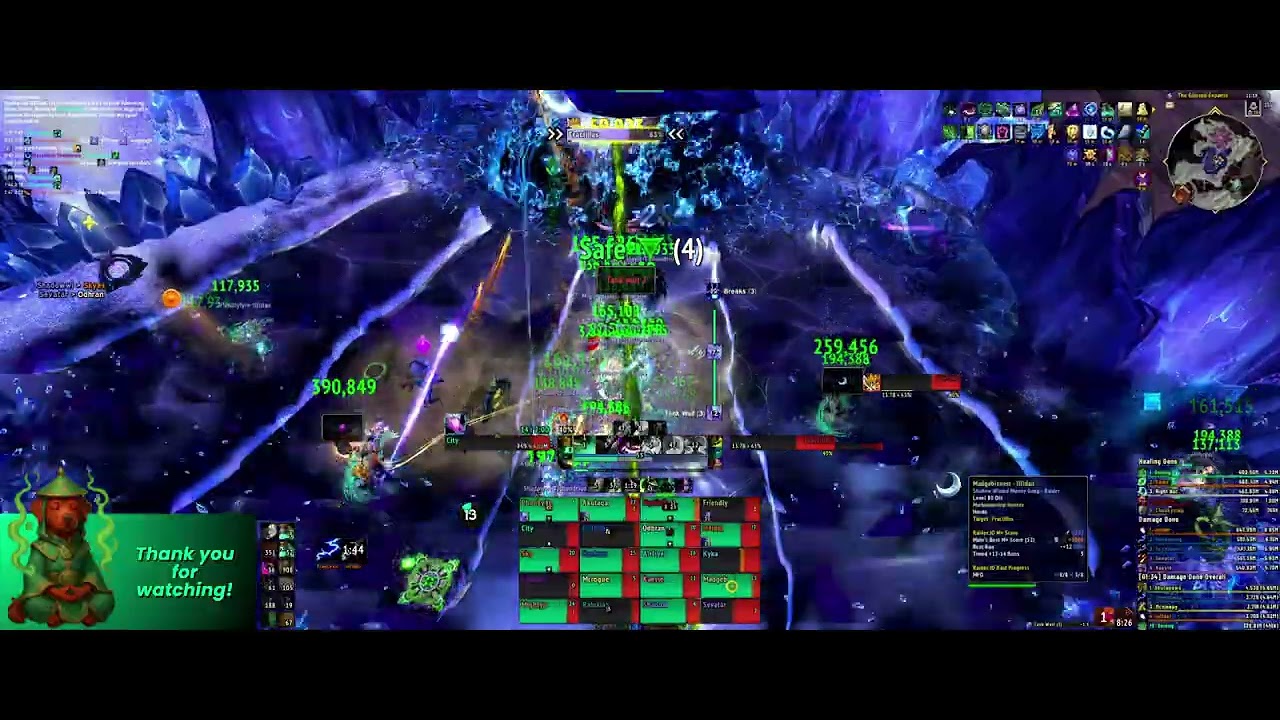 Mythic Fractillus - (Rank 38 Mistweaver Monk POV) - Manaforge Omega