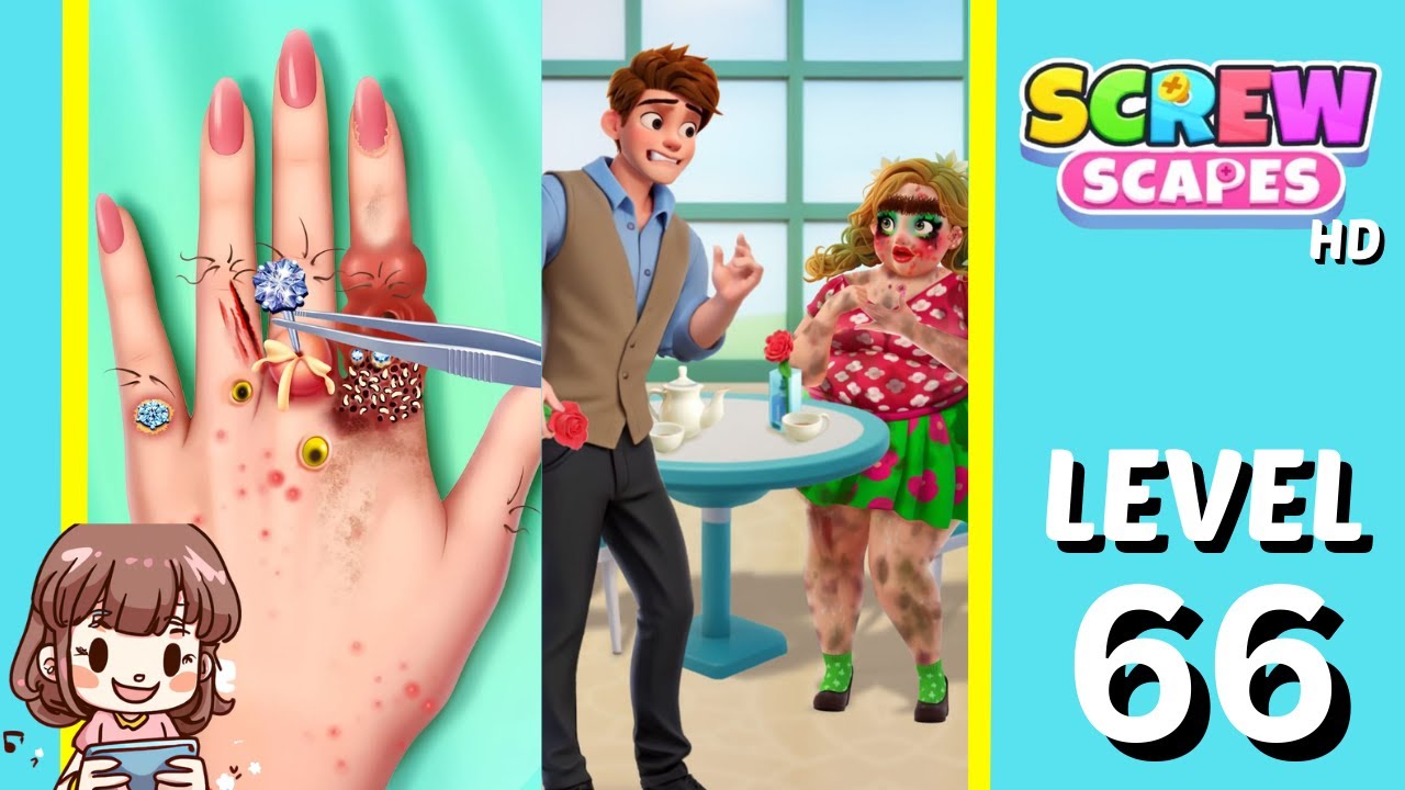 Screwscapes Level 66 Solution Walkthrough