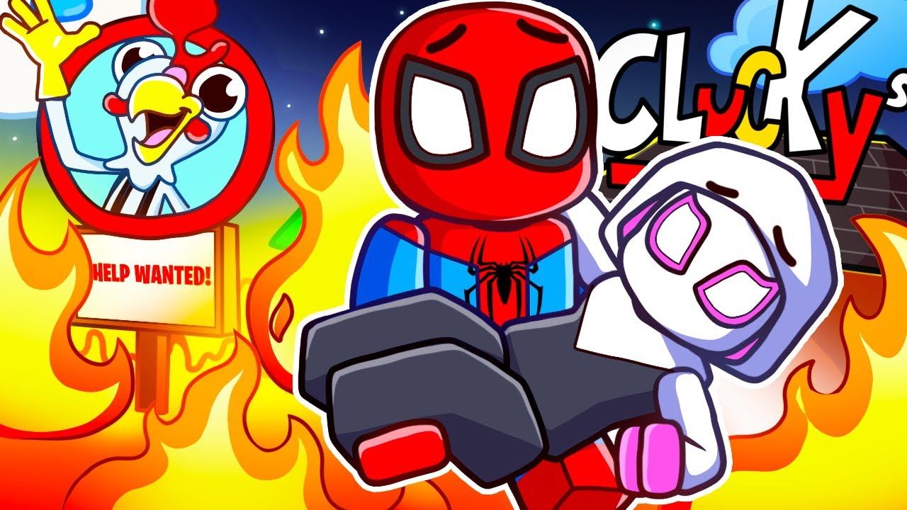 Spiderman Tries ESCAPING CLUCKY'S In Roblox!