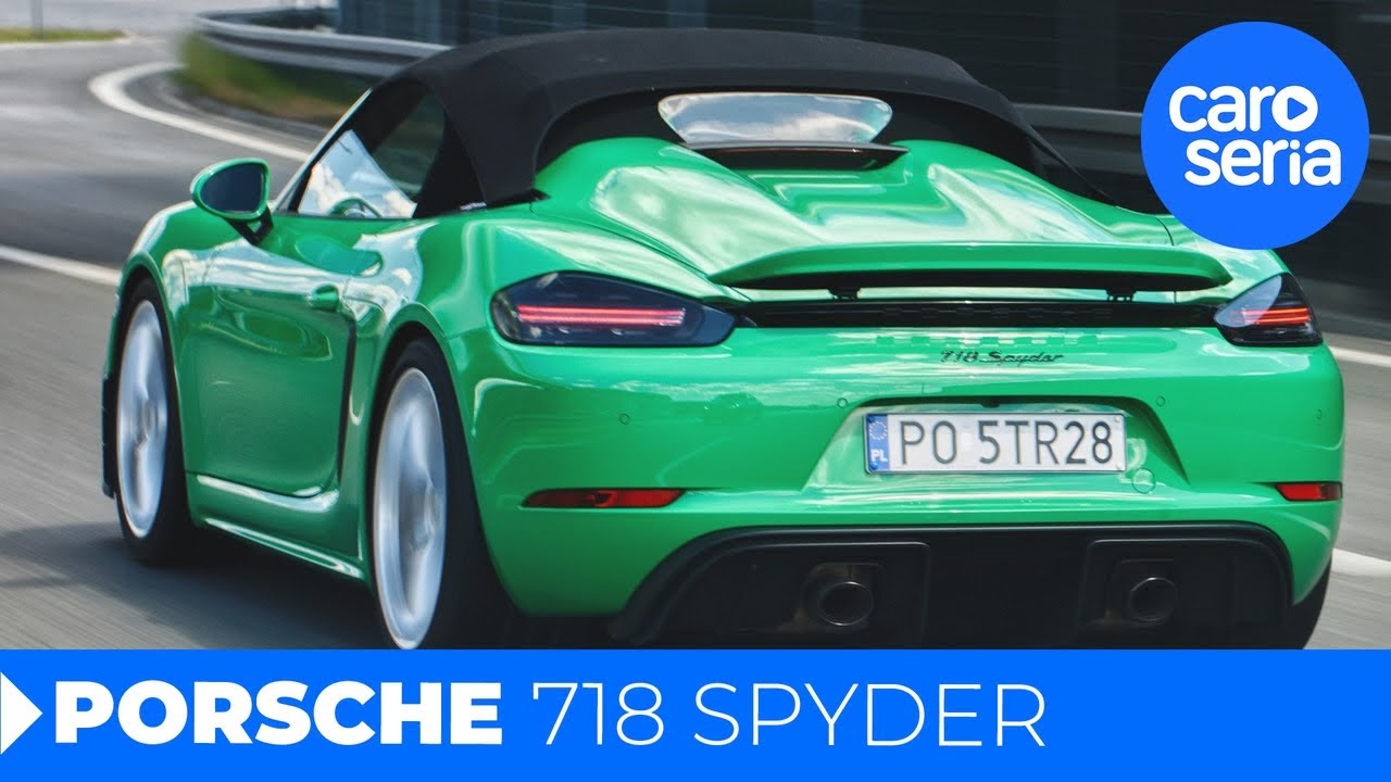 Porsche 718 Spyder, czyli sprzęt dla masochist&oacute;w (TEST PL) | CaroSeria