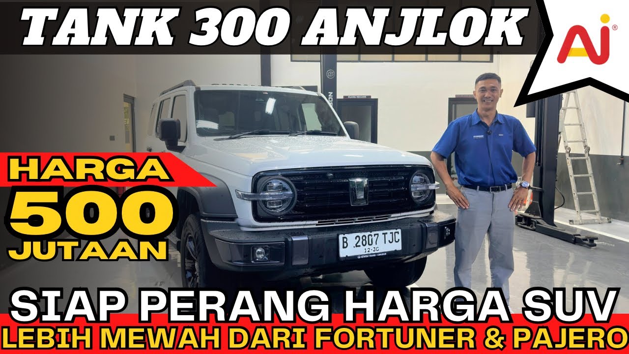 RUGI BELI PAJERO & FORTUNER KALAU GWM TANK 300 DISKON TEMBUS PULUHAN JUTA‼️ REVIEW GWM TANK 300‼️
