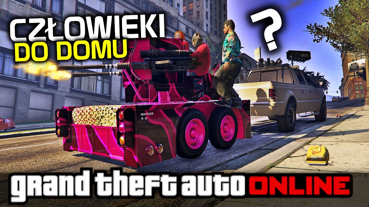 GTA 5 Online [#1651]🧨 CZŁOWIEKI do DOMU - ZNISZCZENIE - COŚ nie PYKŁO... /Bertbert & Ren & Yoshella