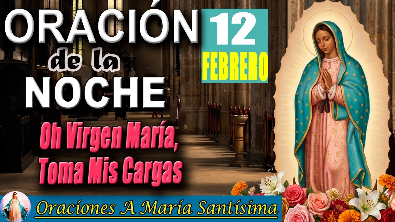 Oración de la Noche _ Entrega tus cargas a Dios antes de dormir 🌙