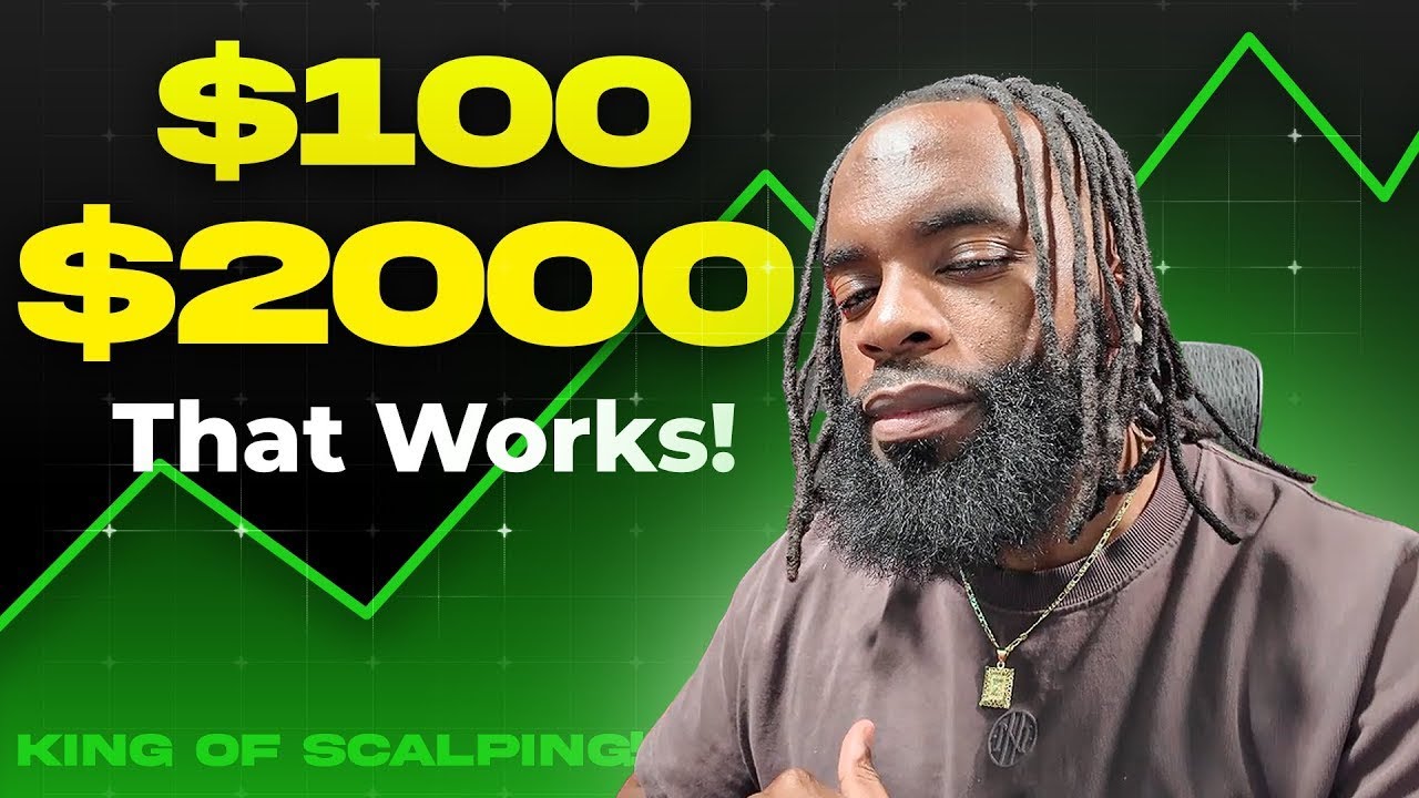 1-Minute Scalping Strategy: Flip $100 to $2,000 Fast!
