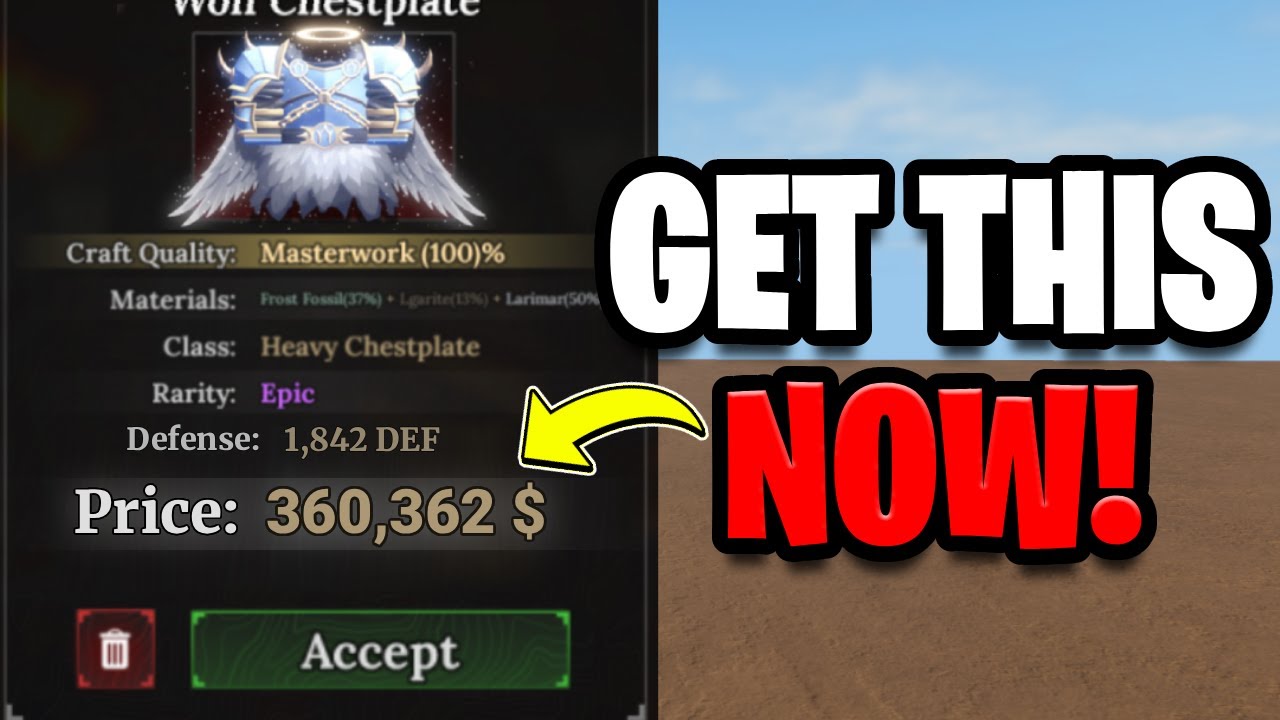 How to Make Armor WORTH $360,362... in The Forge Roblox!