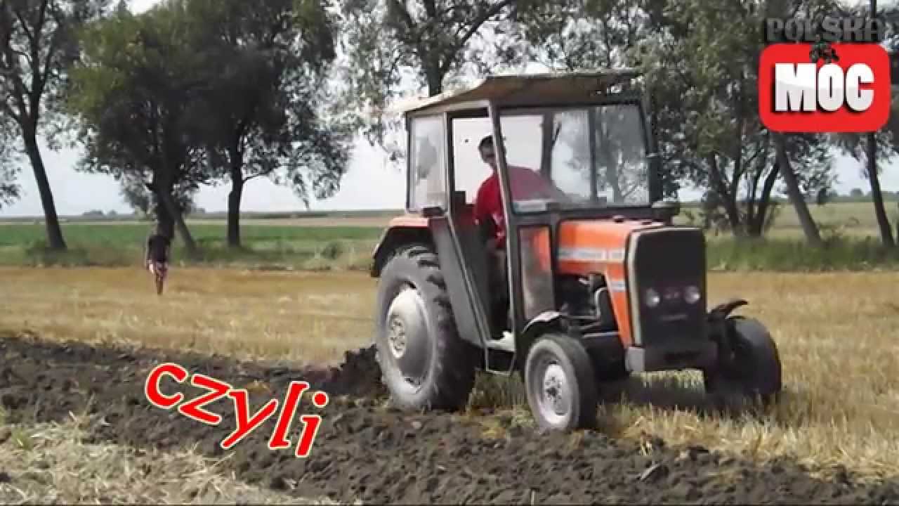 Polska Moc- Pierd***my technikę Wolimy KLASYKĘ czyli Podorywka 2014 MF 235 MF 255