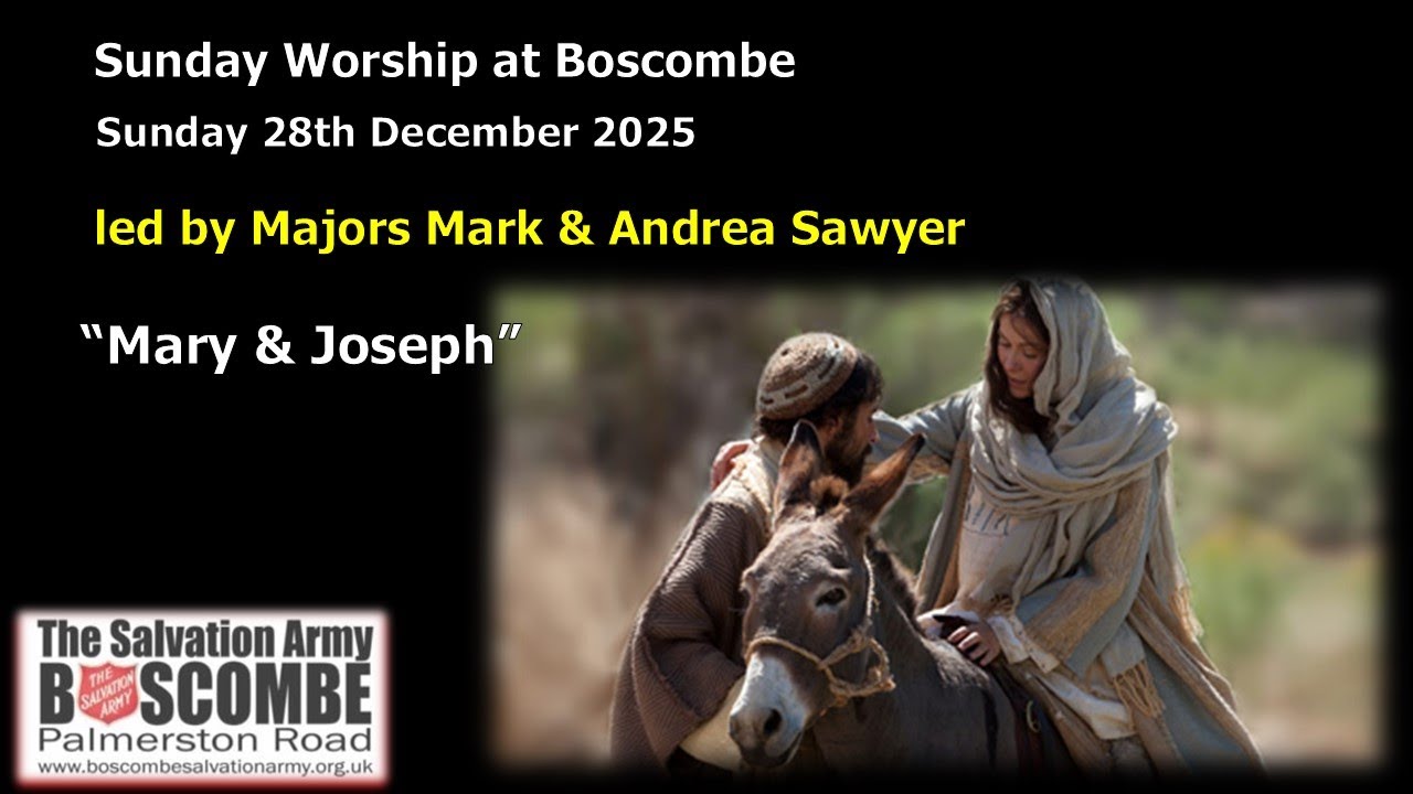 Worship at Boscombe - Sunday 28th December 2025