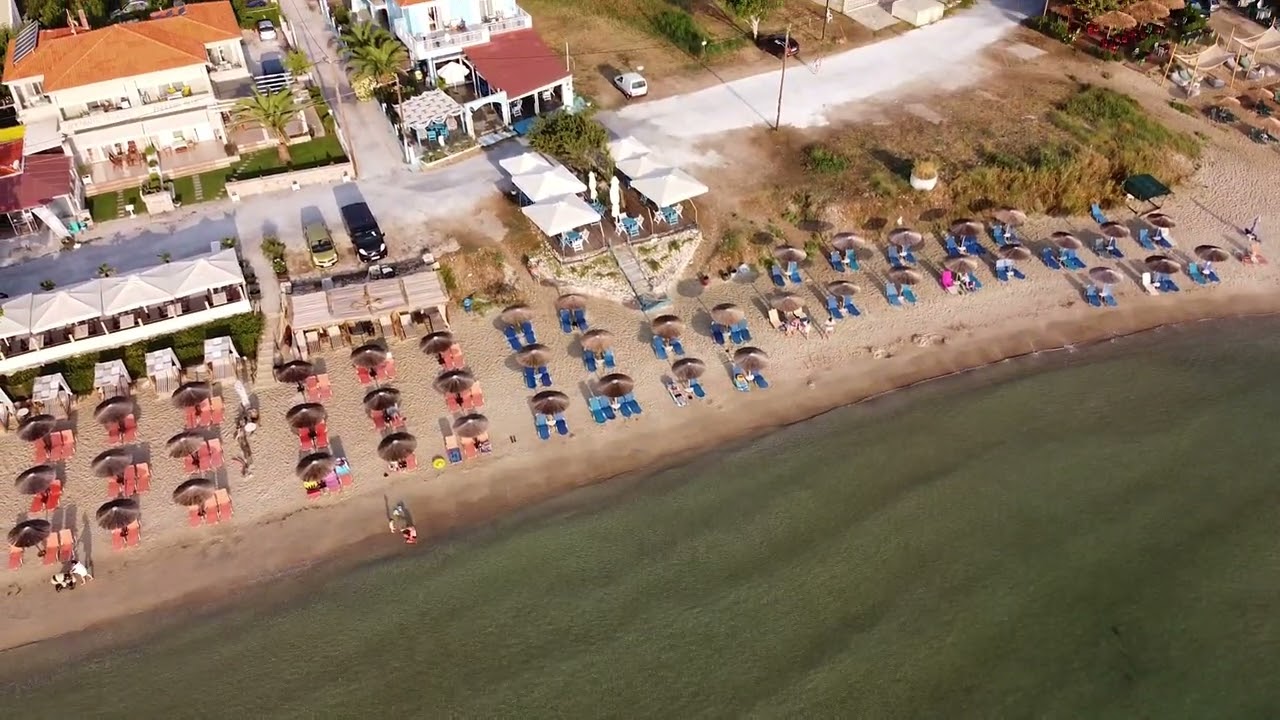 4K THASSOS | Golden Beach din drona