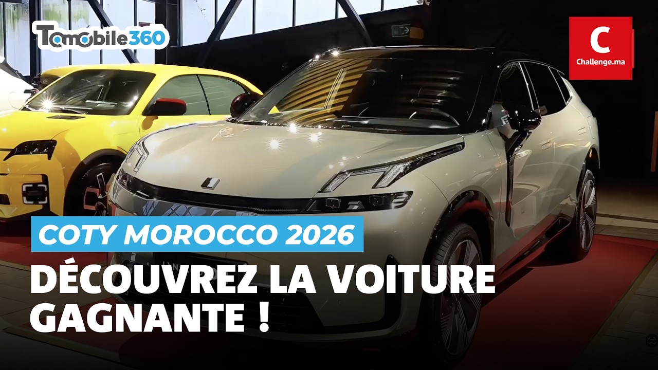 COTY Morocco 2026 : Découvrez la voiture gagnante !