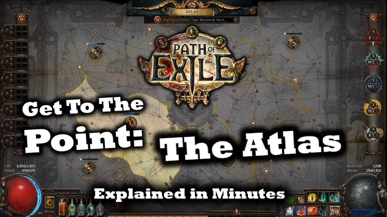 The Atlas Explained In Minutes - A Path of Exile Guide