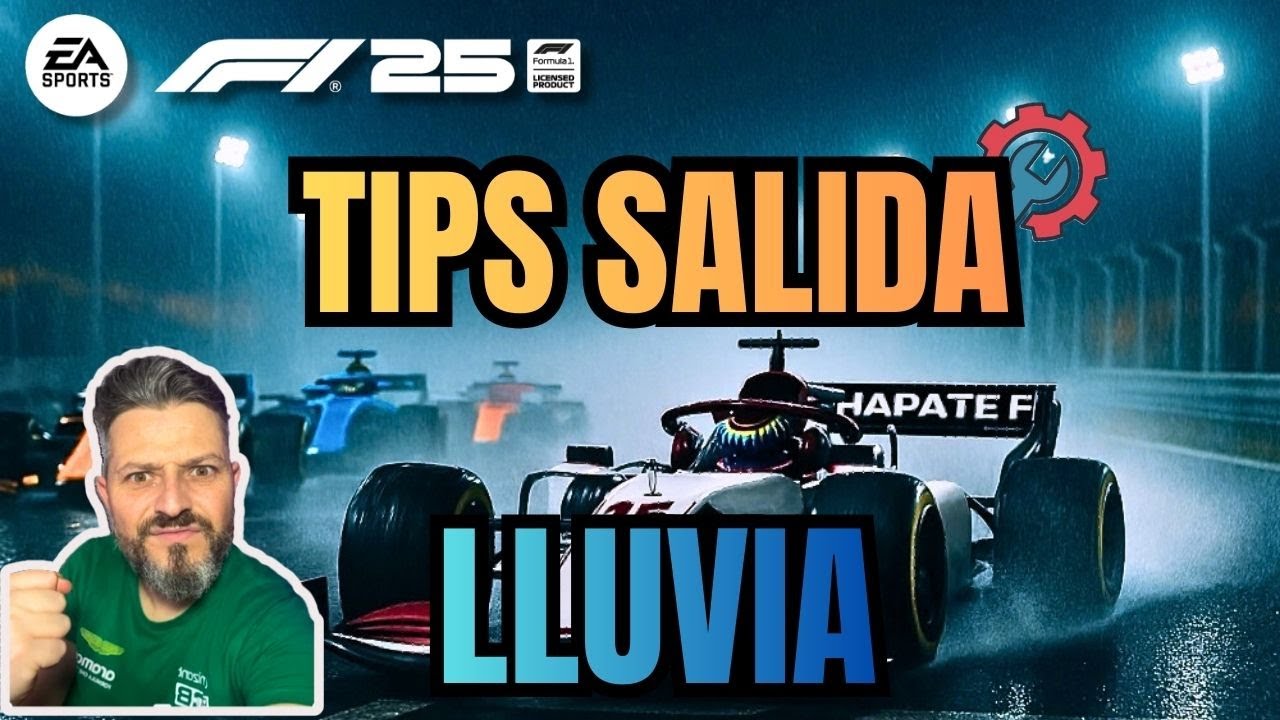 TIPS PARA SALIDA en LLUVIA ⛈️   F1 25