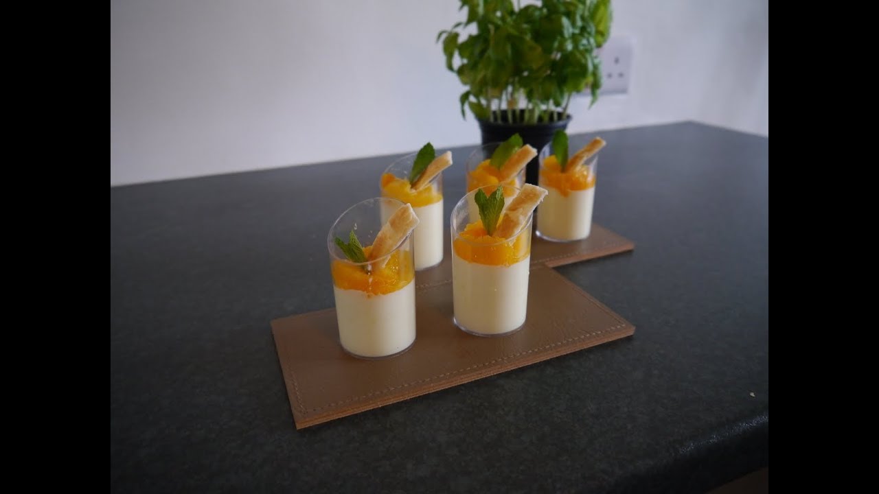 Panna cotta, Aprende a hacerlo  con ayuda de Entre Dulces y Varillas.
