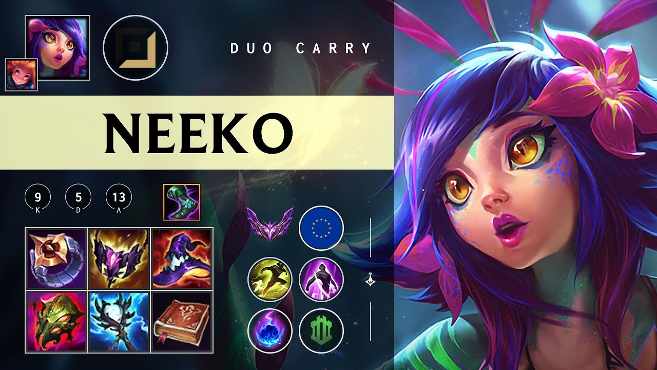Neeko Carry vs Yunara - EUW Master Patch 26.03