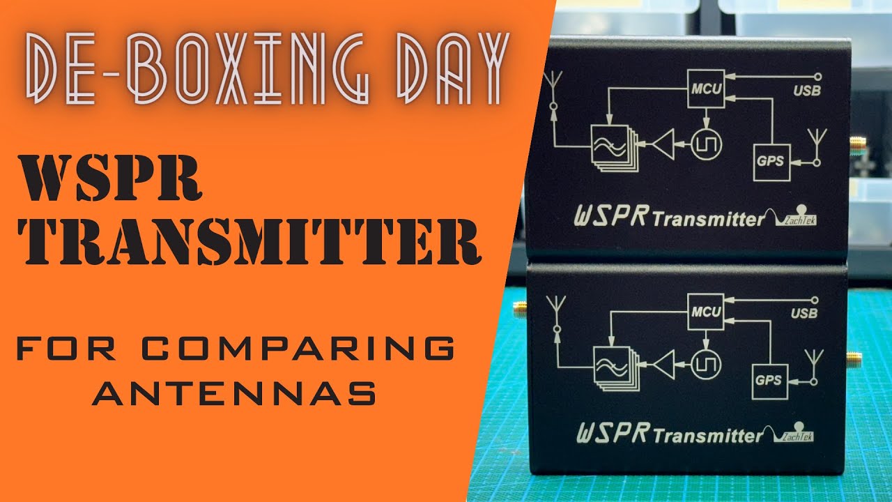 De-boxing Day #003 - WSPR Transmitter for comparing antennas