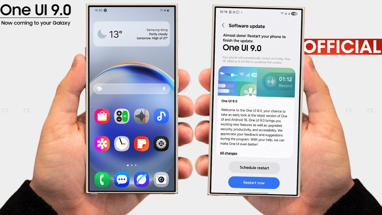 Samsung One UI 9.0 Android 17 &mdash; ОФИЦИАЛЬНОЕ НЕОЖИДАННОЕ ОБНОВЛЕНИЕ!