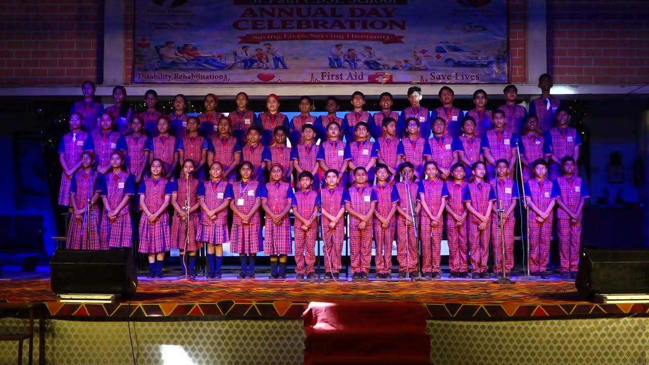 Red Cross Theme Song | Annual Function Performance