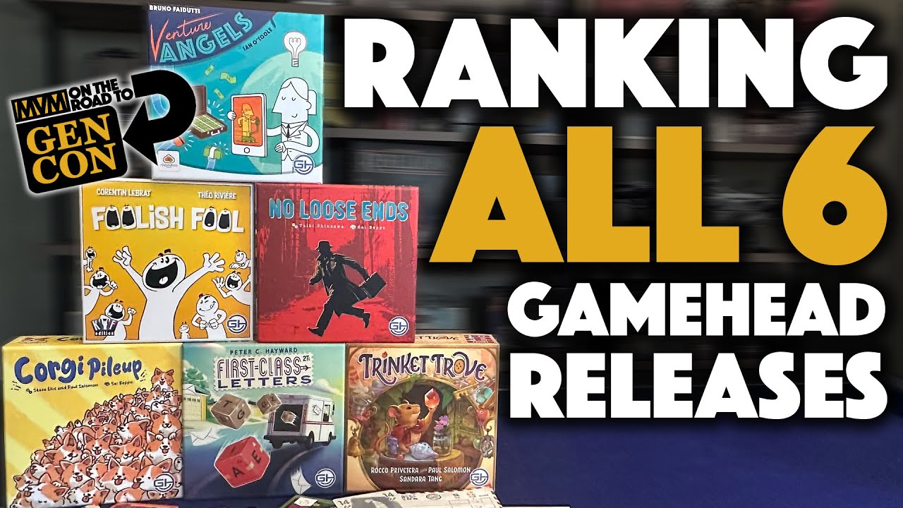 Let's Rank ALL 6 GameHead Gen Con Releases!