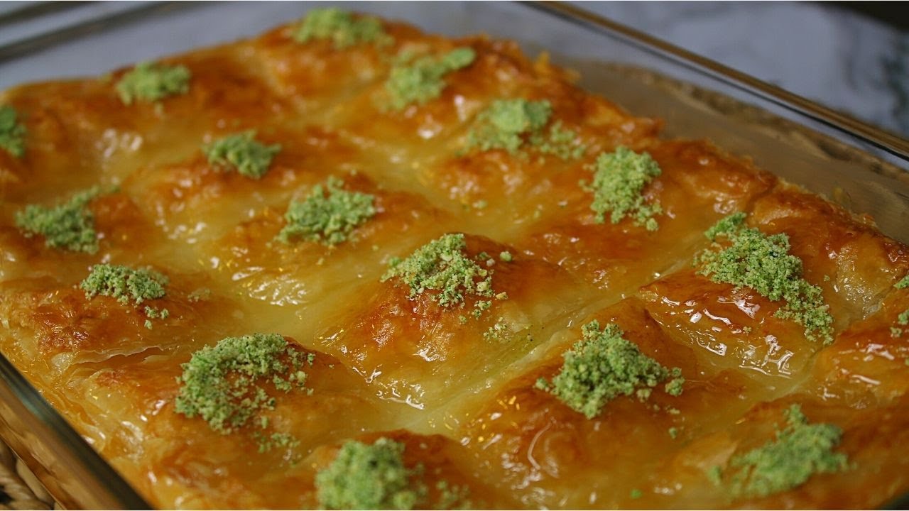 Cream Filled Baklava