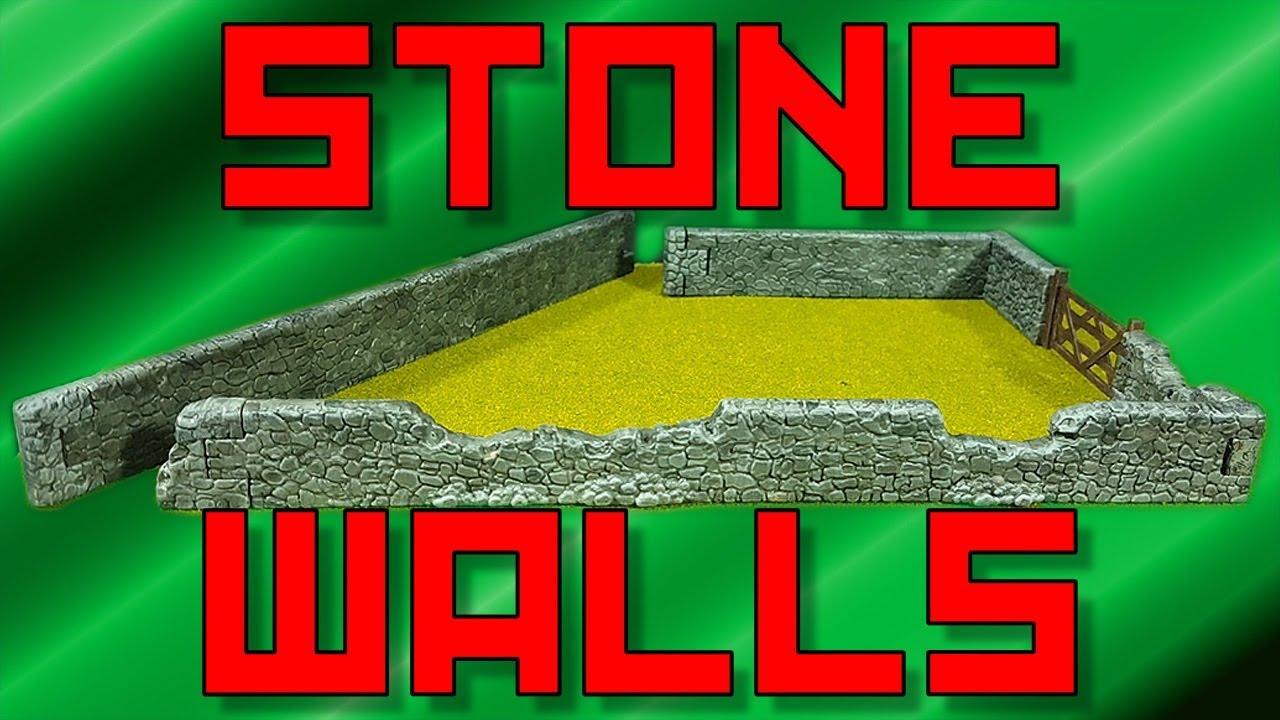 Painting Warlord Stone Walls [28mm]