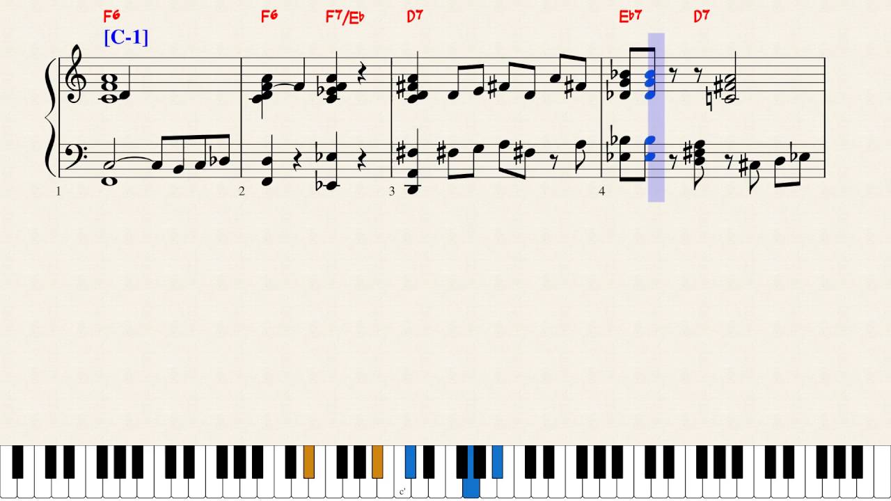 Sidewalk Blues - Jelly Roll Morton (Piano Solo)