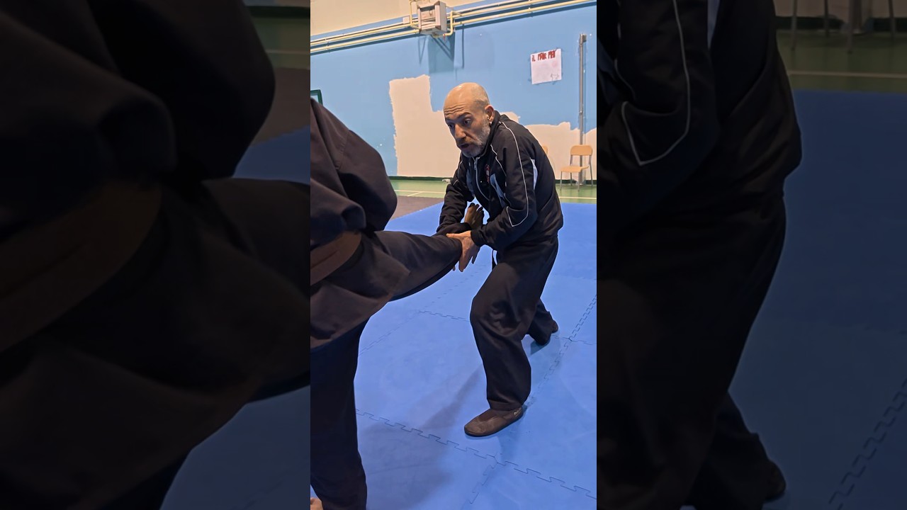 kyoukendo jujitsu, applicazione Mae geri, calcio frontale