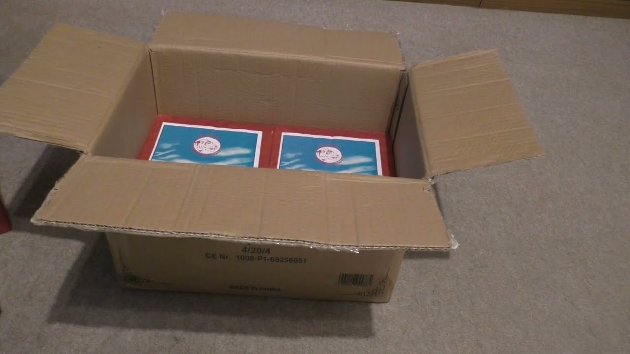 XL RÖDER FEUERWERK P1|T1|F1 UNBOXING 2024