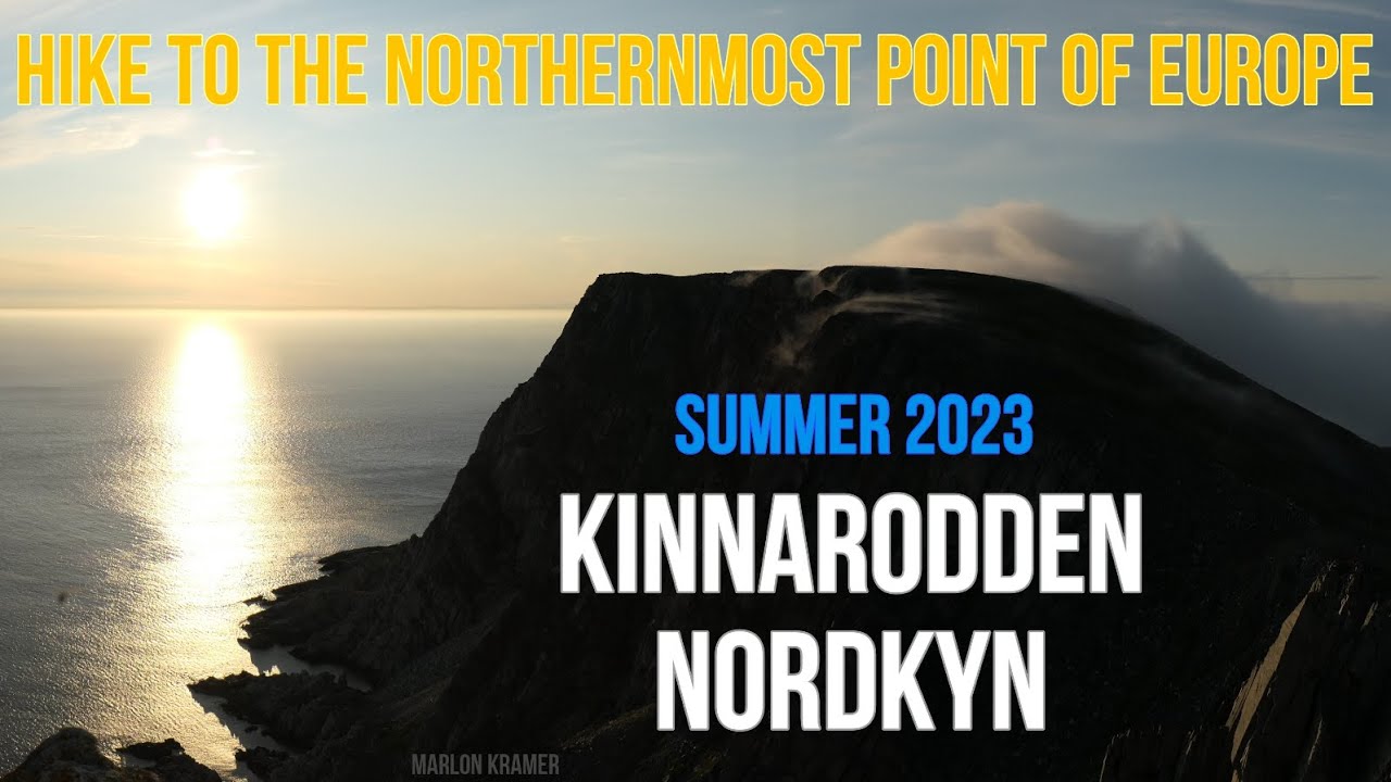 Hike to the northernmost point of Europe - Kinnarodden on the Nordkyn peninsula in Norway