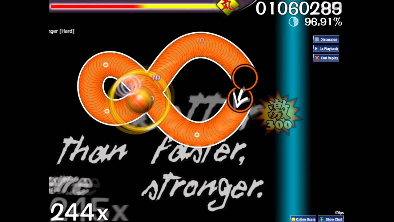 Osu! [Daft Punk - Harder, Better, Faster, Stronger] (Hard)