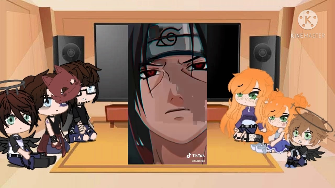 °|Aftons react to Naruto|°{Part 5}° [Gacha club]
