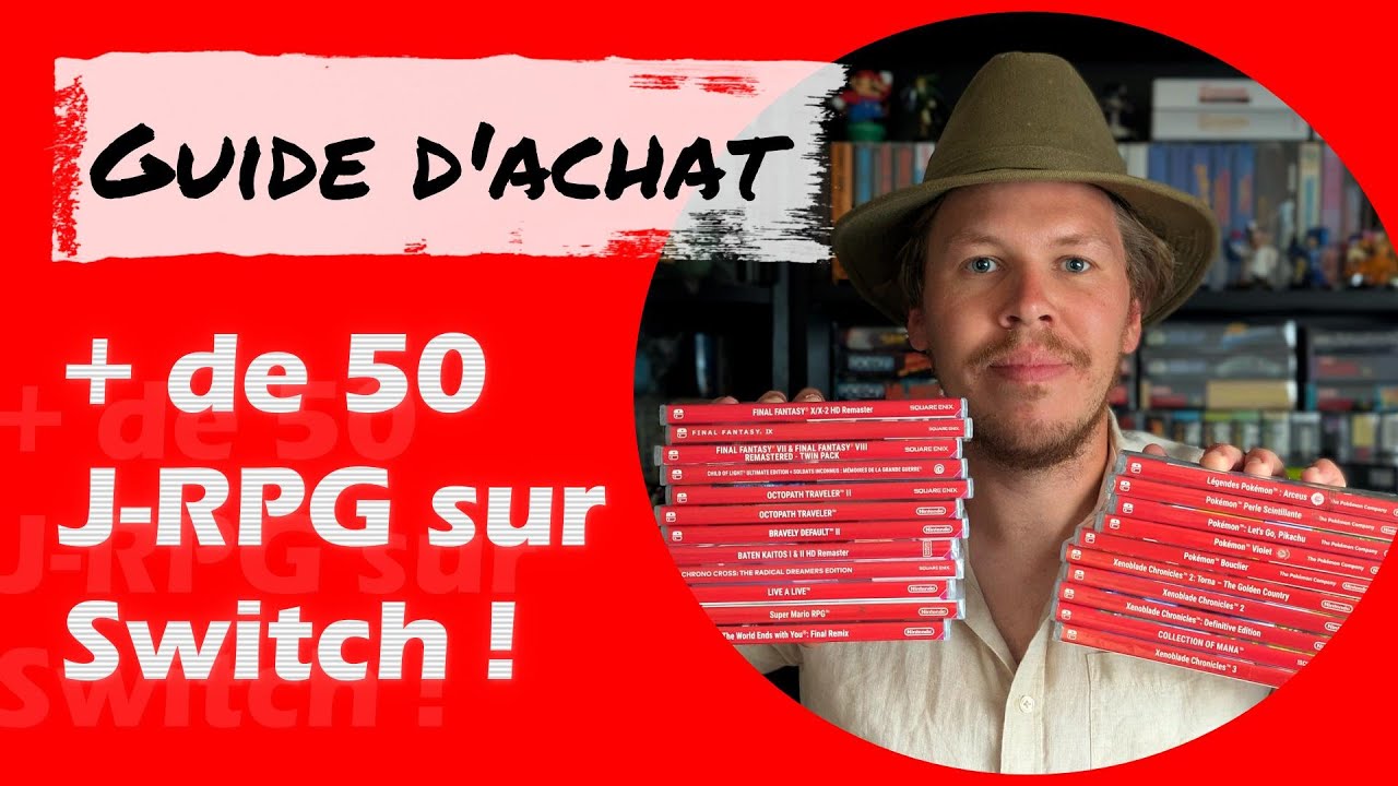 Guide d'achat Switch : + de 50 J-RPG à collectionner sur la console de Nintendo !