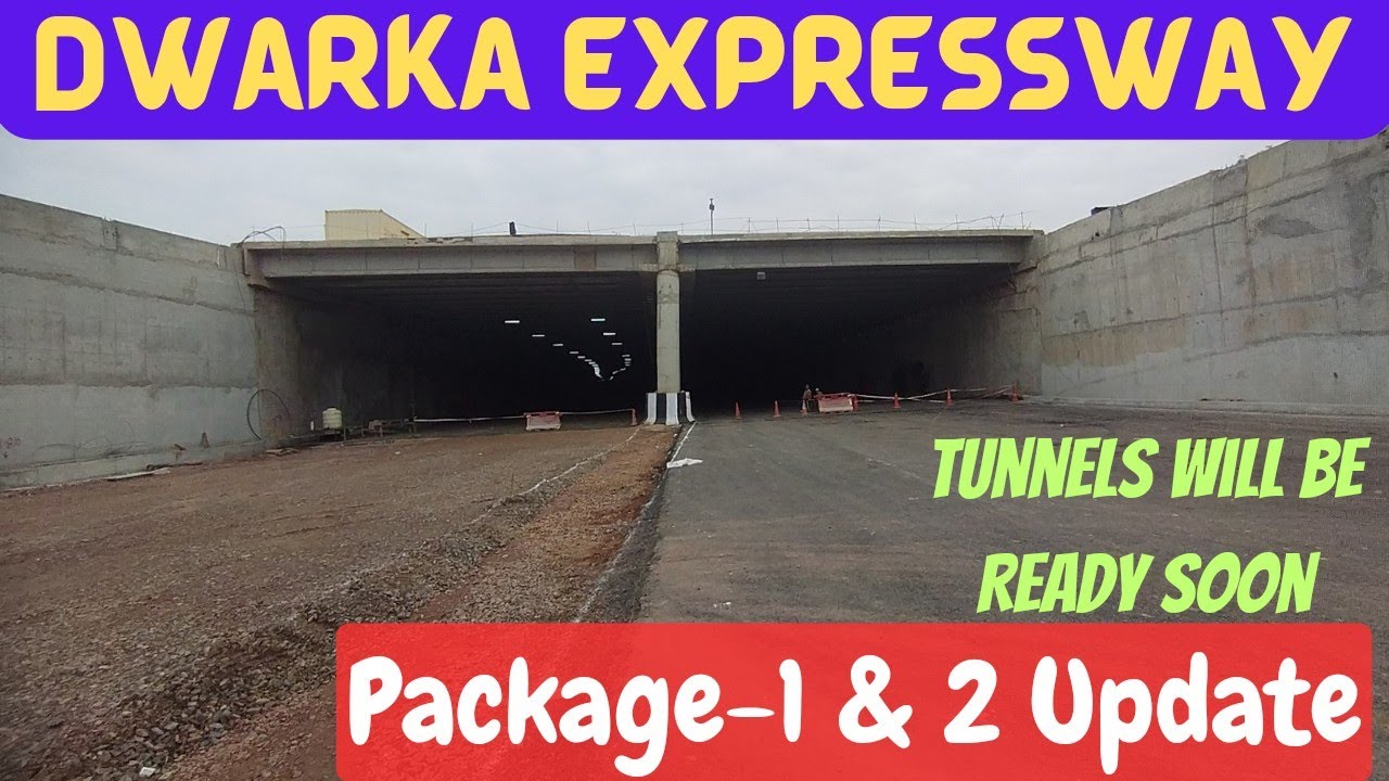 Dwarka Expressway Package-1 & 2 Update | Bijwasan Underpass to NH-48 | Package-2 Drive View