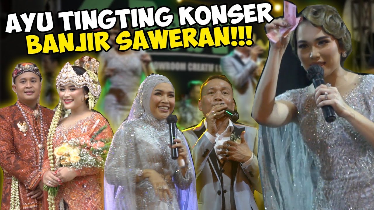 HEBOH!! AYU TING TING KONSER DI RESEPSI SYIFA NANDA