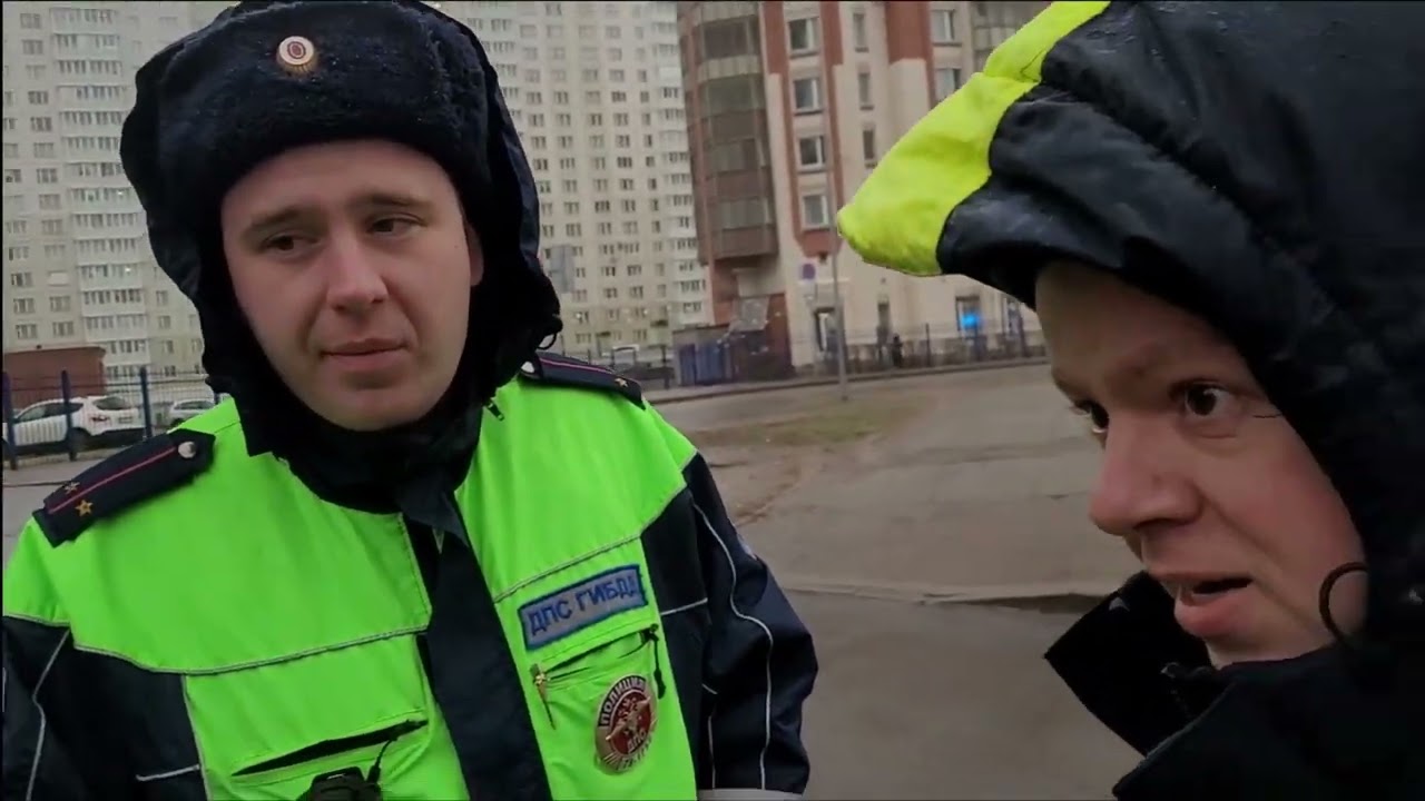 Меня приняли гаишники, но пришёл отец и всё разрулил!