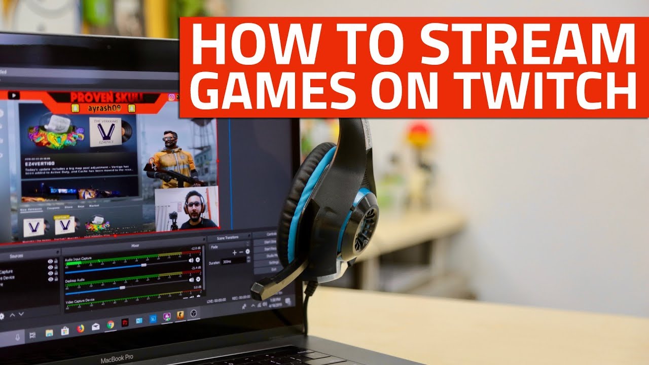 How to Live Stream PC Games on Twitch