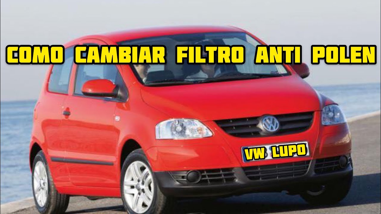 VW Lupo Fox Polo Cambio Filtro Cabina