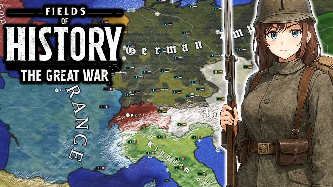 НОВАЯ глобальная стратегическая игра о Первой мировой войне? &mdash; Fields of History: The Great War