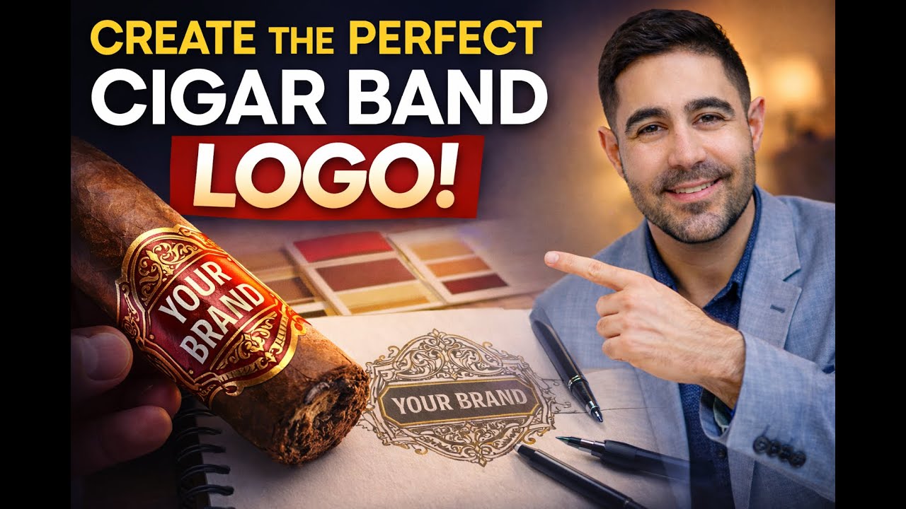 Create a Luxury Cigar Brand Logo | Custom Cigar Band Design Tips