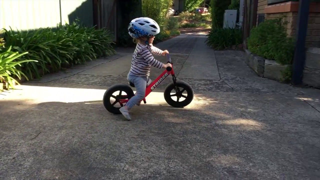 Balance bike progression