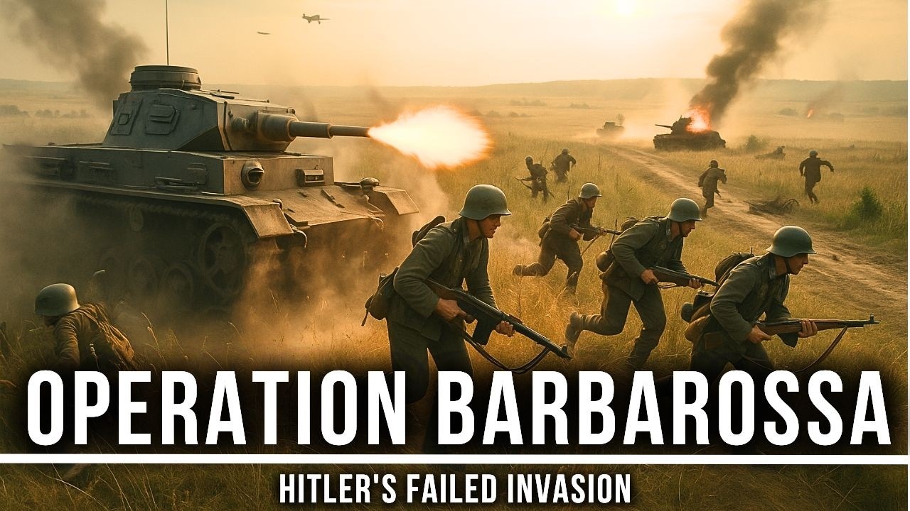Fall Asleep To | The ENTIRE Operation Barbarossa | Hitler&rsquo;s Failed Invasion | WW2 War Documentary