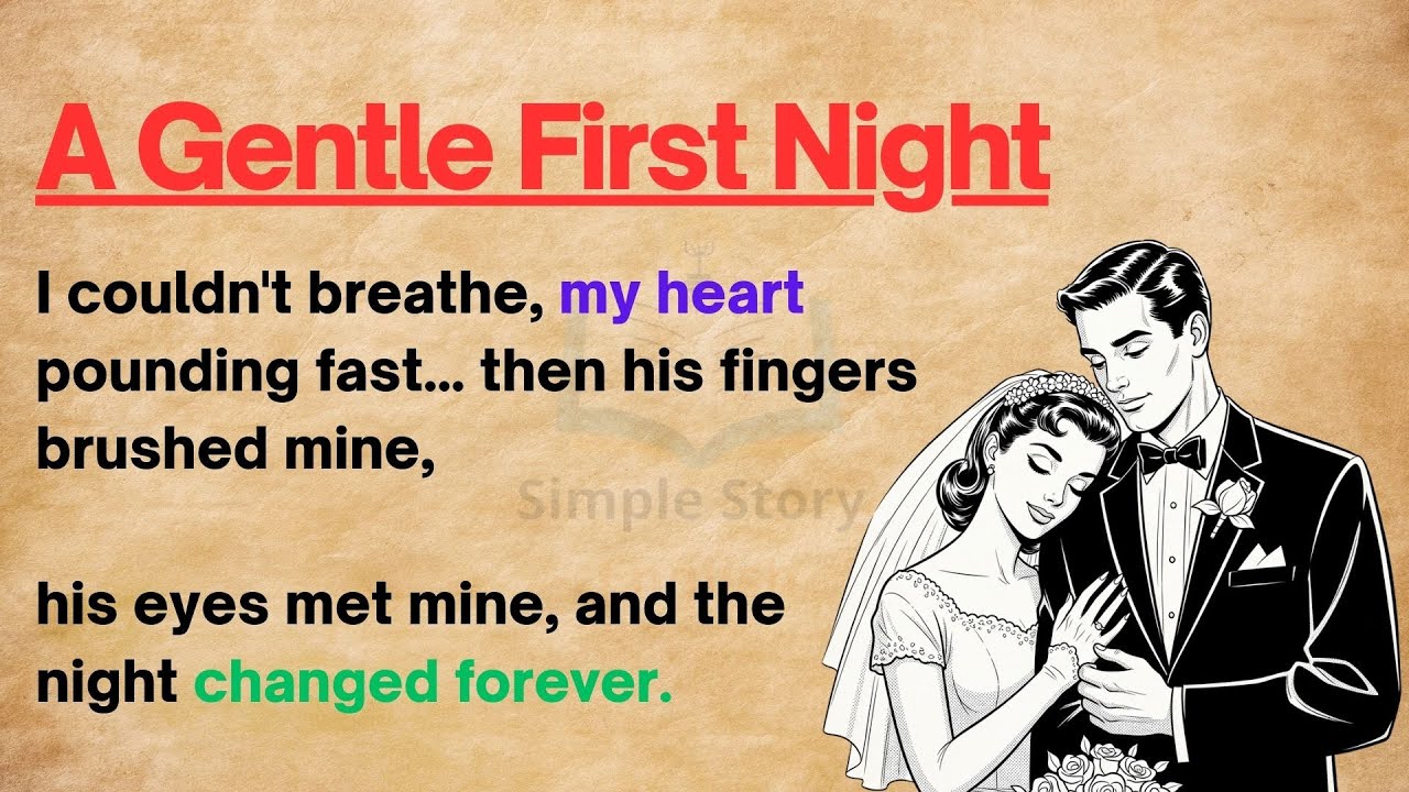Learn English through Stories Level 3 ⭐ My First Night | Emotional English Story