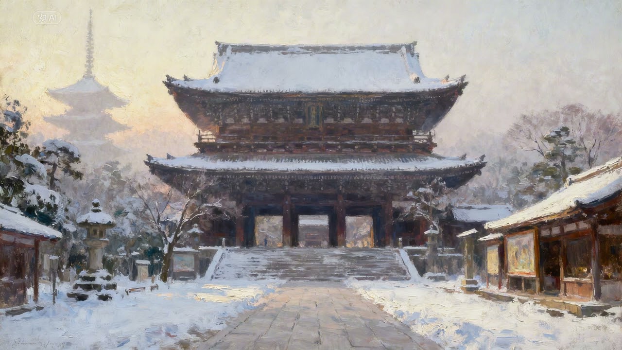 Deep Snow Japan | Sendai, Aomori, Niigata : TV Art Screensaver Home Decor Digital Decoration