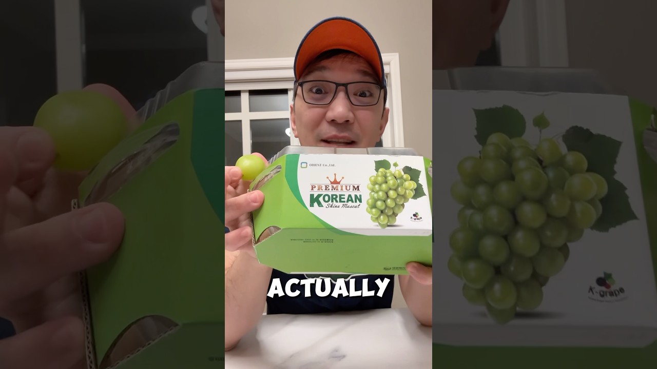 Japan vs Korea: Shine Muscat Grapes origins (014/365)