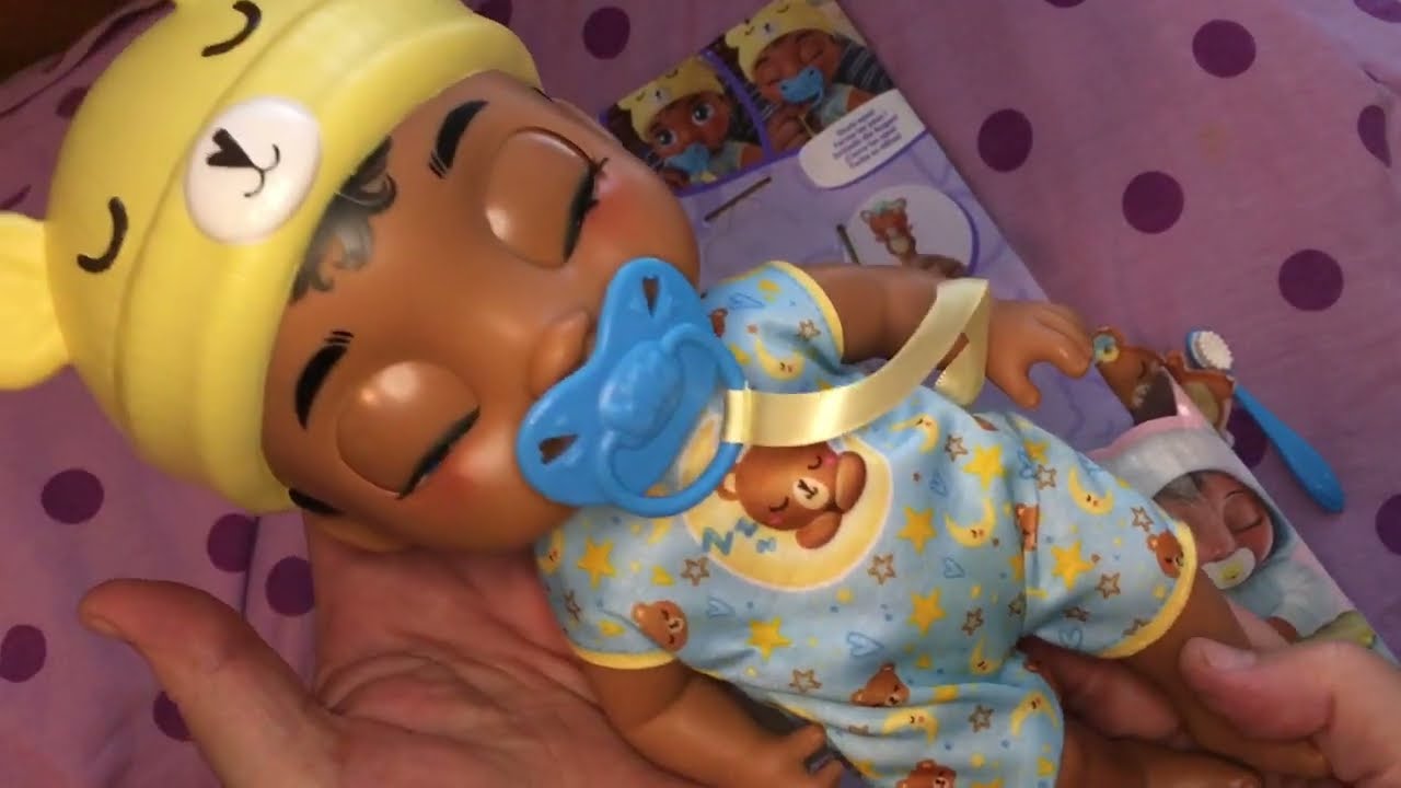 Unboxing Baby Alive Snoozer Bear Sleeping Pacifier Doll