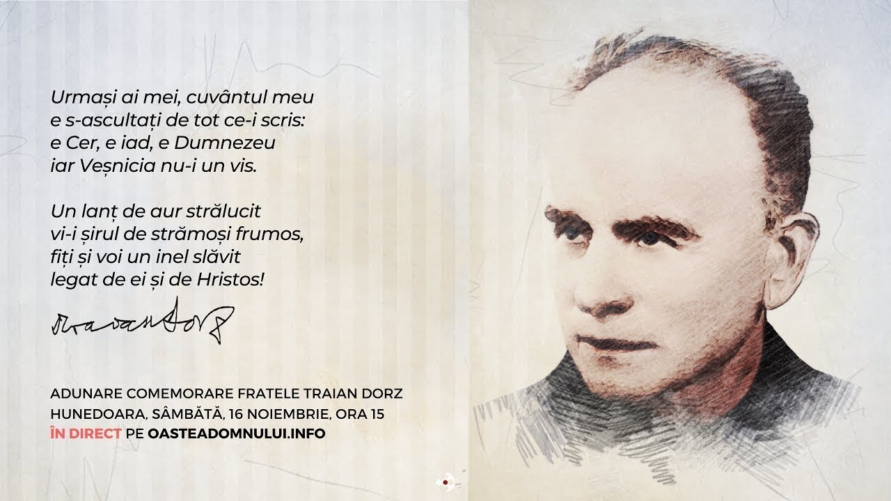 Adunare de comemorare a fratelui Traian Dorz, Hunedoara, 2019