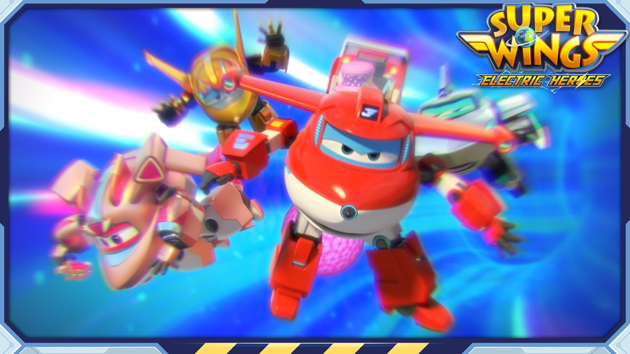 Superwings | S8 | New Year's Eve Around the World and more | Electric Heroes | Ep.25~27